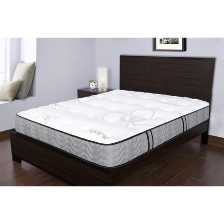 SPECTRA MATTRESS Spectra Mattress SS571001T 11.5 in. Orthopedic Organic Medium Firm Quilted Top Double Sided Pocketed Coil - Twin SS571001T